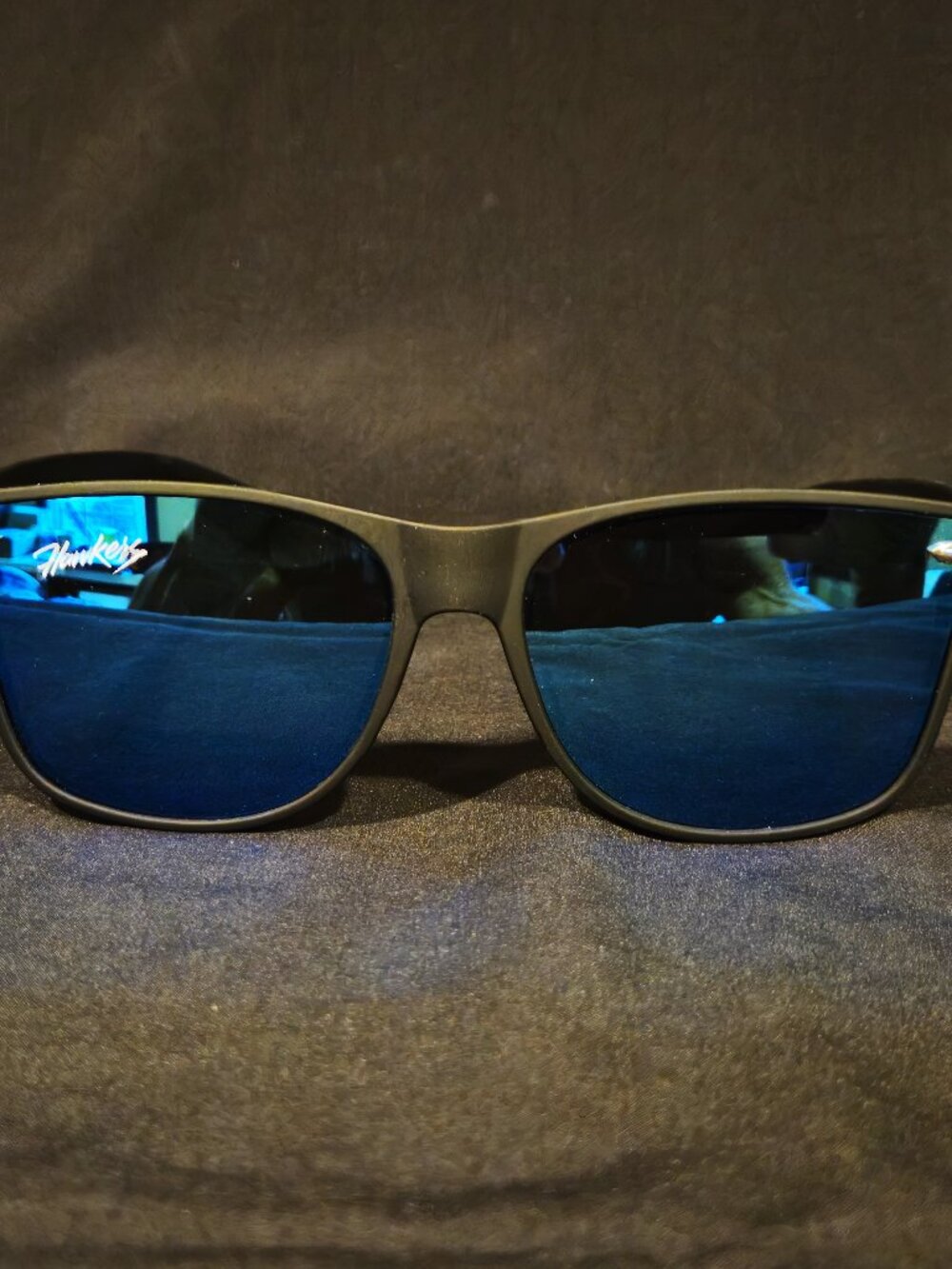 Hawkers Sunglasses – Black Frame with Blue Lenses – Brand New Never Worn